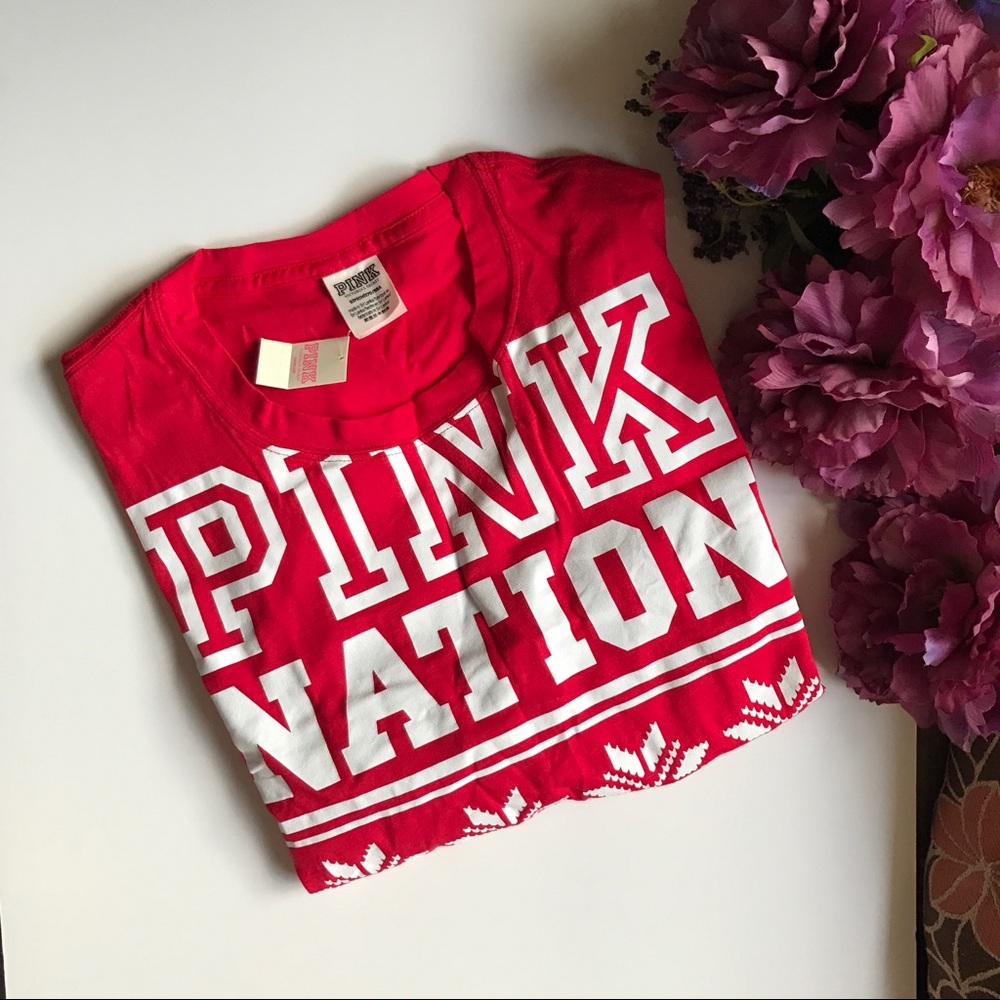 PINK Victoria's Secret long sleeves crop top - Picture 7 of 8